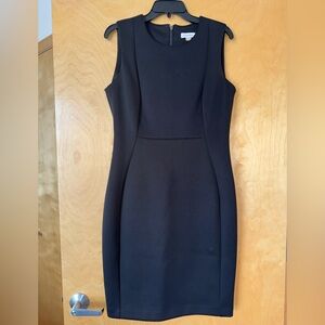 Calvin Klein Black Sleeveless Mini Dress